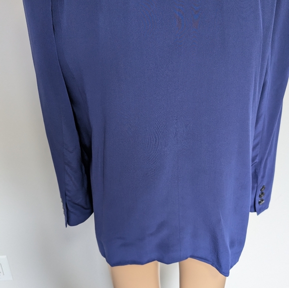 Talbots silk double breasted blazer size 12 - Picture 5 of 11